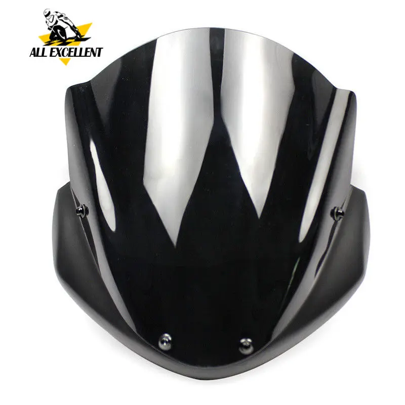 Для Yamaha FZ mt 09 FZ09 MT09 ветровое стекло экран с кронштейном передний ветровой отражатель ветрового стекла крышка