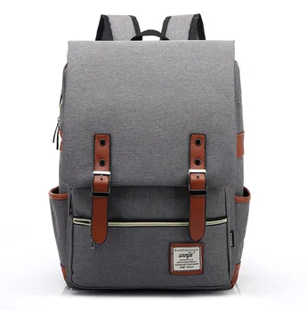 

ZHIERNA Male Shoulder Bag Female Backpack Schoolbag College Wind Leisure Travel Tide Package Ladies Backpack Canvas Light Bag