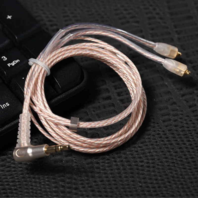 Earphone Cable MMCX 8 core Silver and Copper Mixed
