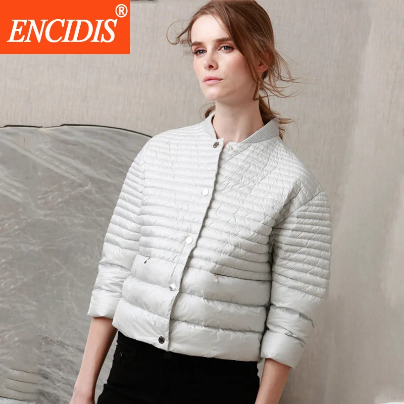 

European Style Winter Jackets Women Down Coat 2018 New Fashion Short Women's Winter Coat Thin Light Coats Female Parka Y265