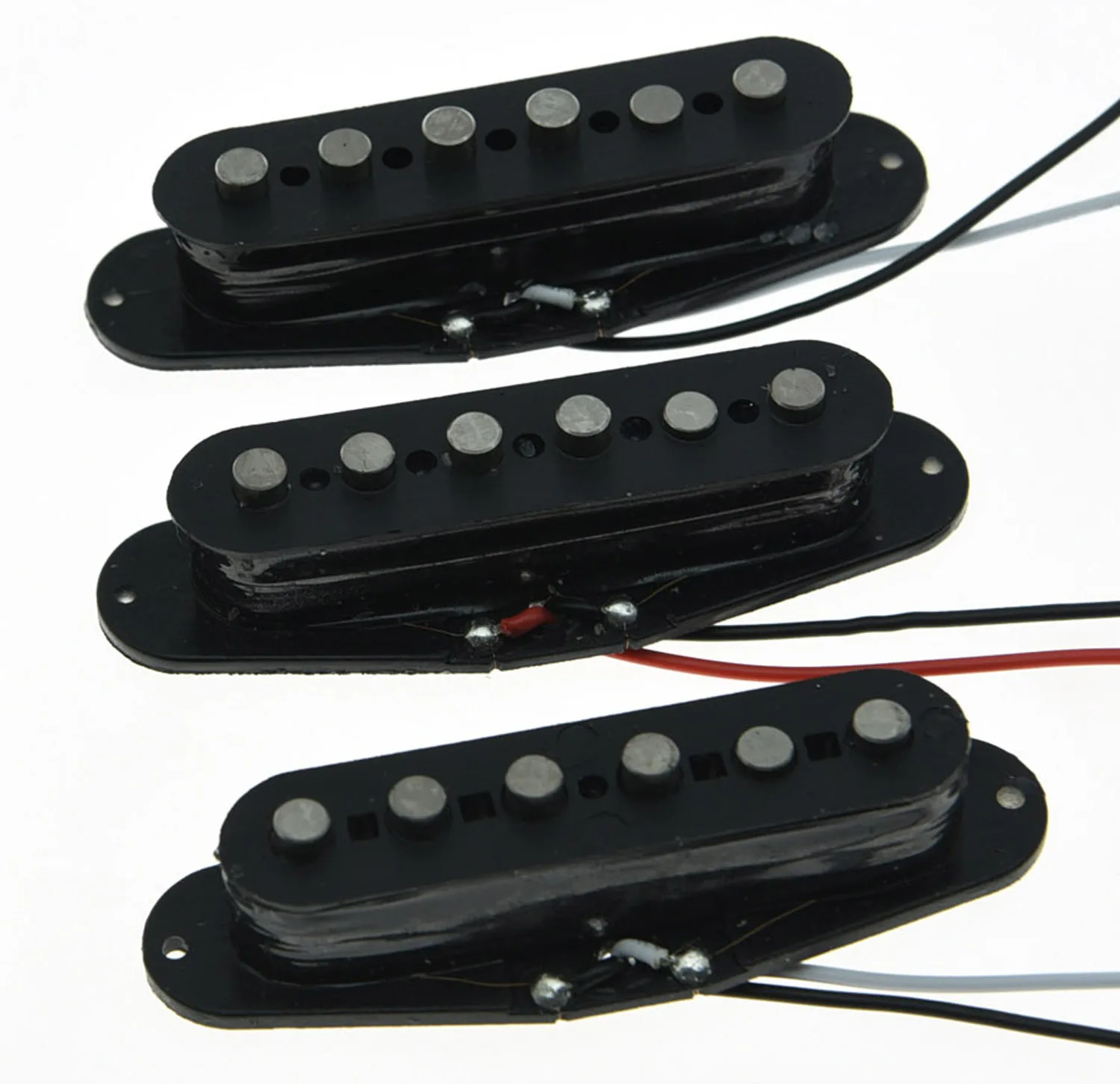 KAISH 3x белый Alnico 5 набор пикапов с одной катушкой ST Strat SSS|pickup set|single coil pickupsingle |