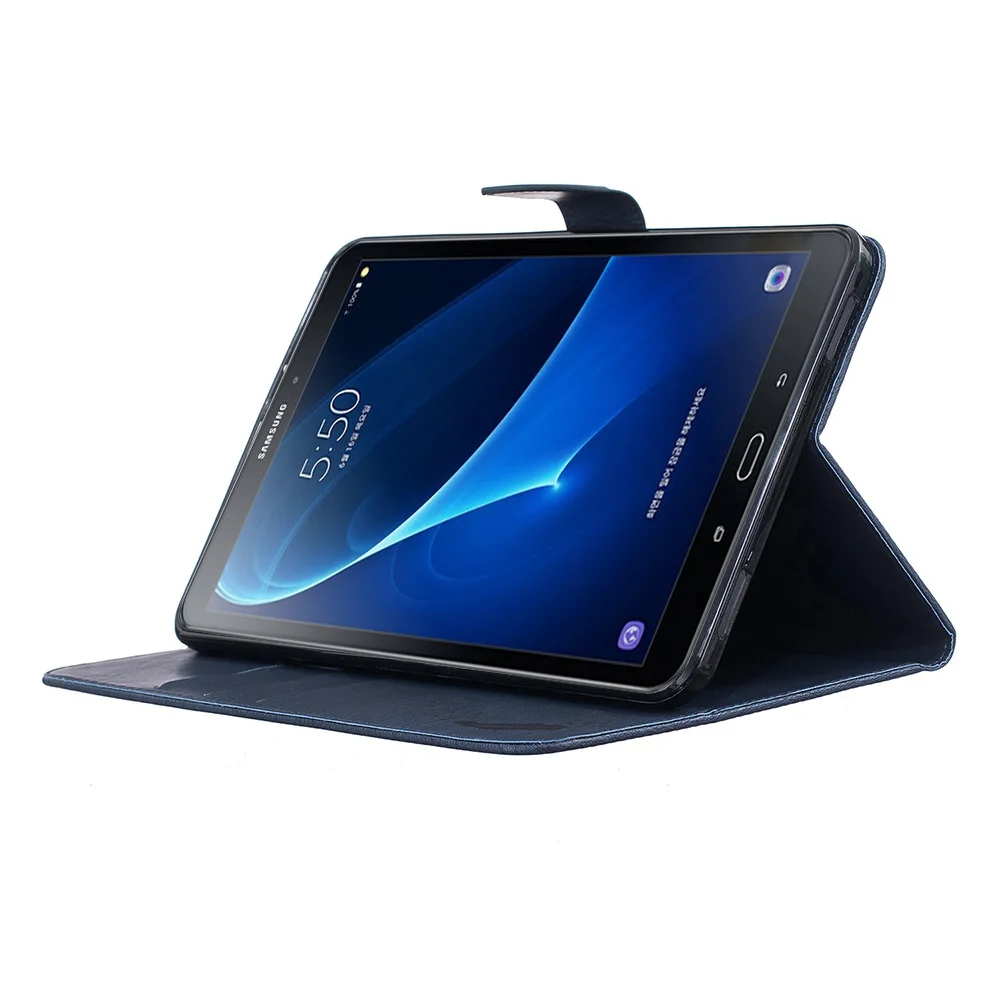 Чехол для samsung Galaxy Tab A A6 10,1 T585 T580 SM-T580 кожаный флип-чехол для планшета умный скрытый спящий Пробуждение