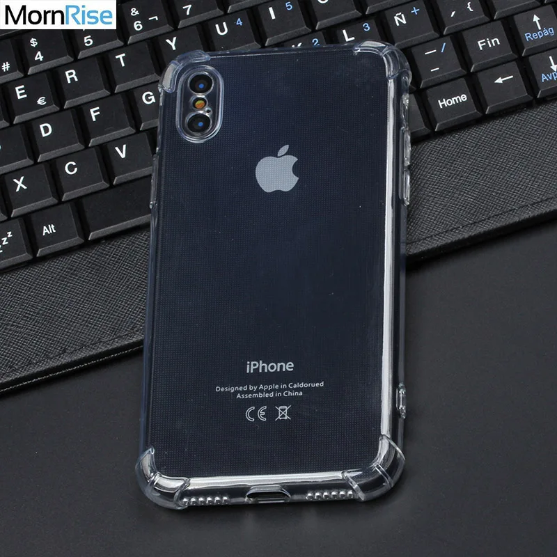 Новый анти-падение воздушной подушки IMD гель ТПУ задняя крышка для iPhone X XR чехол Xs