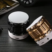 Мини-металлический динамик красочное освещение 360 градусов стерео объемный звук Поддержка USB TF карта портативный беспроводной Bluetooth Z517