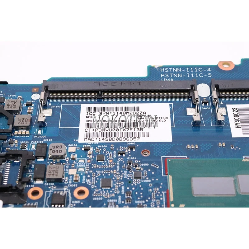Nokotion 6050A2560201-MB-A03 для hp ELITEBOOK 840 G1 Материнская плата ноутбука I7-4600U intel GMA HD4400 испытанная графика