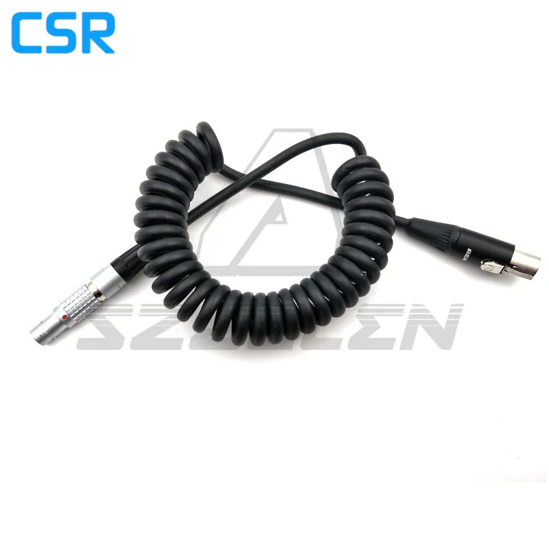 

ARRI camera TVlogic display power cord, original plug, line length 80cm, 2pin plug for mini xlr 4pin