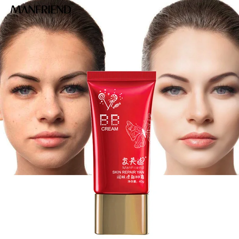 

Multi effect BB Cream Nude Makeup Concealer Moisturizing Strong Whitening Face Beauty Natural Lasting Invisible Pores Skin Care