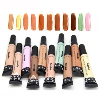 

Smooth Blue Concealer Cream Face Corrector Redness Darkcircles Full Cover Concealer Liquid Face Cosmetics Bronzer Foundation Pen