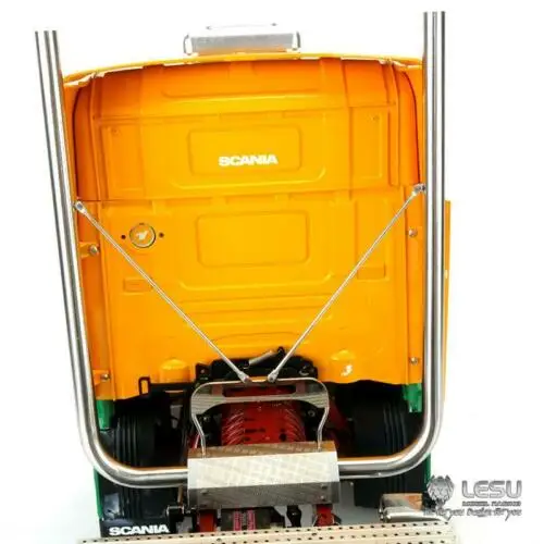 LESU RC металлическая выхлопная труба 1/14 модель DIY Tmy Sca R470 R620 тягач TH14390