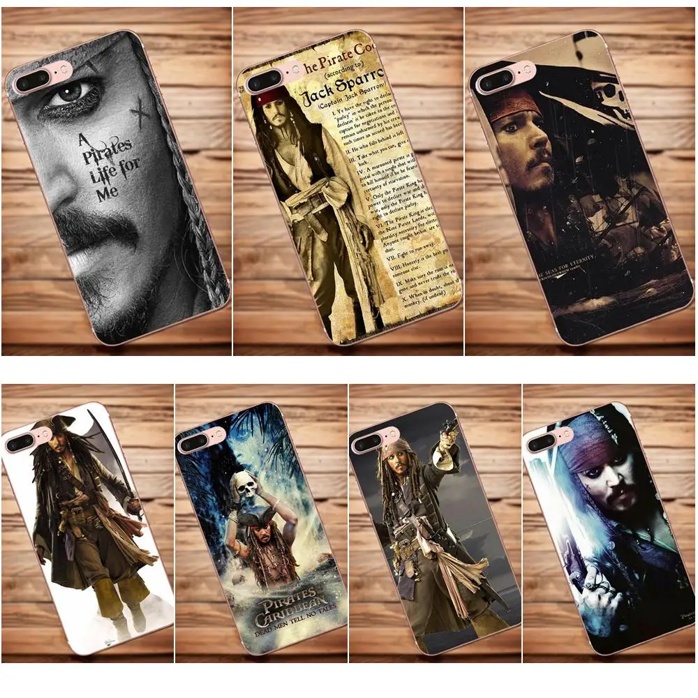 

Vvcqod Jack Sparrow For iPhone X 4 4S 5 5C 5S SE 6 6S 7 8 Plus For Moto G G2 G3 Broccoli Phone Accessories Case