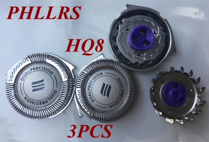 

3pcs HQ8 Replace head razor blade for philips shaver HQ9 HQ7160 HQ7180 HQ7200 HQ7240 HQ7290 HQ7742 HQ7760 HQ7762 HQ7780 HQ7782