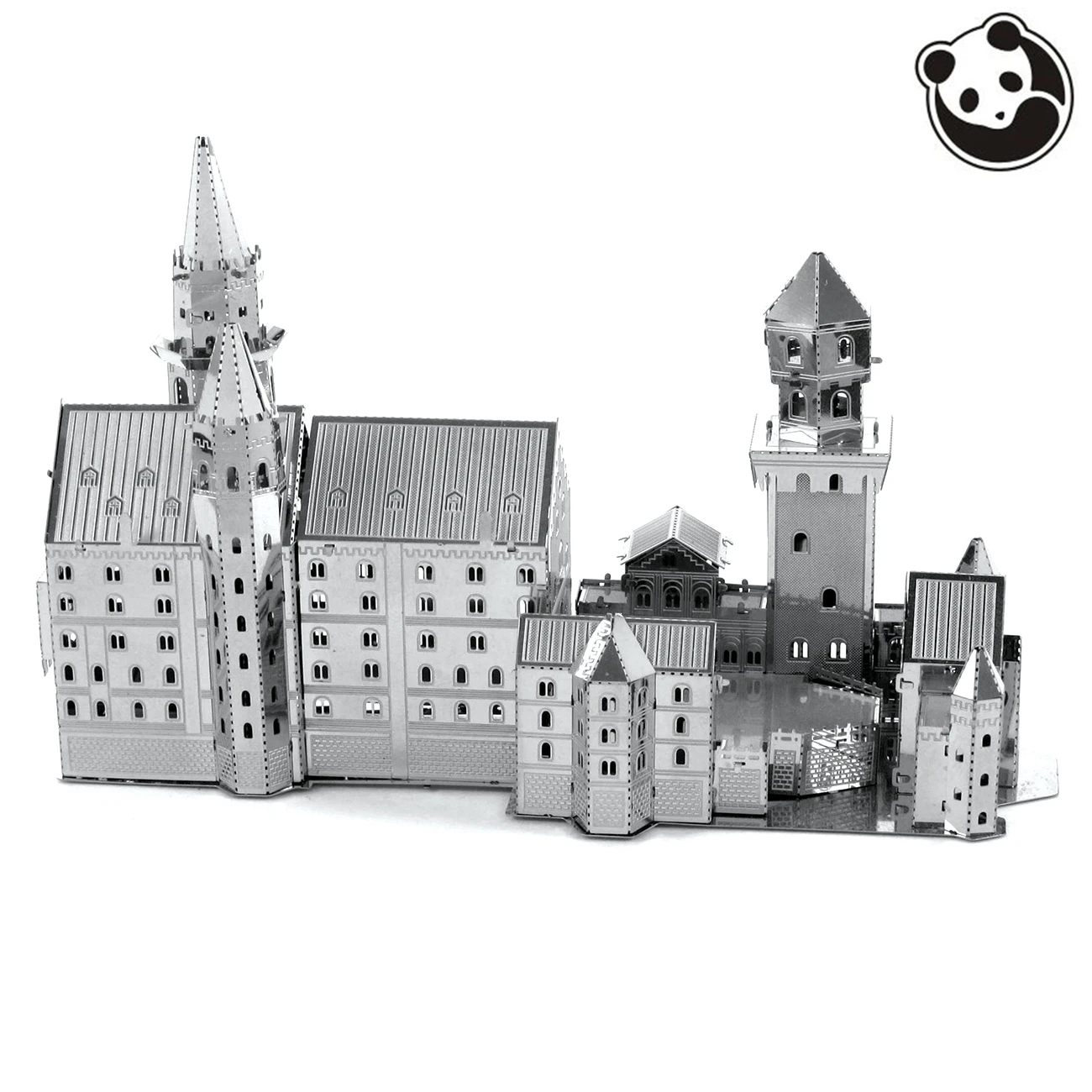 

Pandamodel@Construction Famous Buildings Over The World 3D Metal Model Puzzles New Swan Stone Castle Chinese Metal Earth