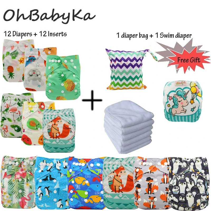 Ohbabyka Couvre Couches Bebe Fraldas Reutiliszaveis Couches Lavables Couches 12 Pieces Inserts 12 Pieces 1 Couche De Bain 1 Sac A Couches Gratuit Aliexpress Ohbabyka Couvre Couches Bebe Fraldas Reutiliszaveis Couches Lavables Couches 12 Pieces Inserts 12 Pieces 1 Couche De Bain 1 Sac A Couches Gratuit Aliexpress