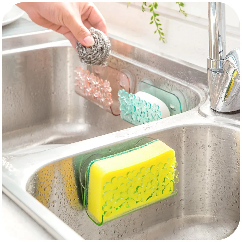 flowers kitchen sink sponge side shelf racks shelving rack drain cotton bathchina - Kitchen Sink Holder flowers kitchen sink sponge side shelf racks shelving rack drain cotton bathchina - Kitchen Sink Holder