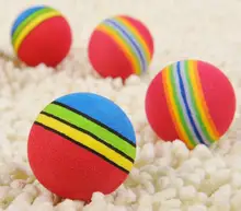 Dogs cats fashion colorful playing ball doggy outdoor training toys puppy products pets accessories 1pcs