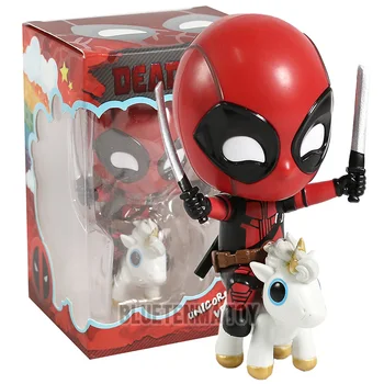 

Hot Marvel Deadpool model super heroes Action figures toy weapon body dolls DIY collection toys Educational gifts classic