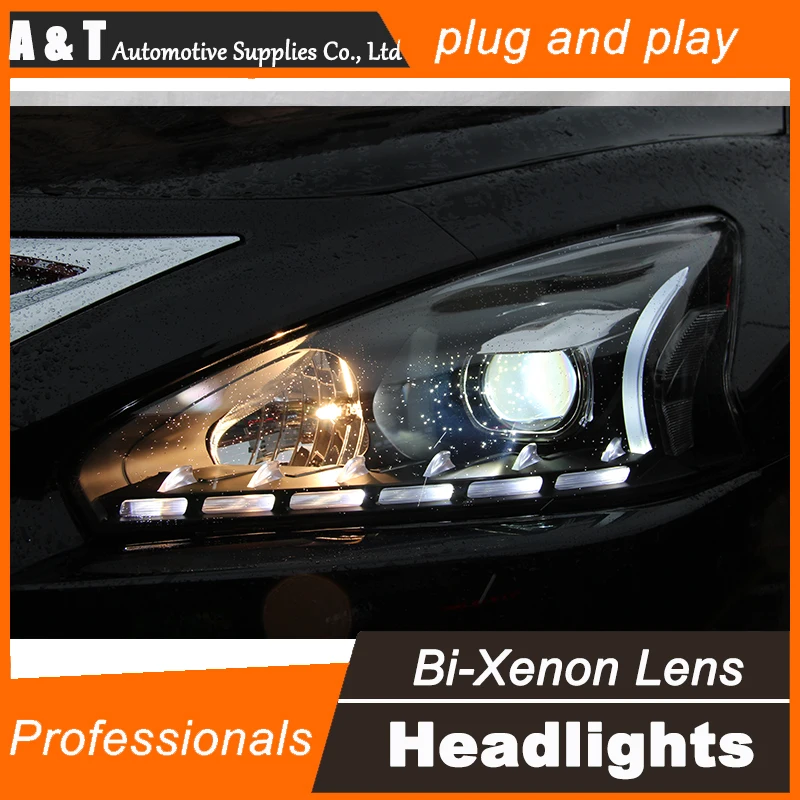 Car Styling for Nissan Teana LED Headlight assembly 2013 2015 New