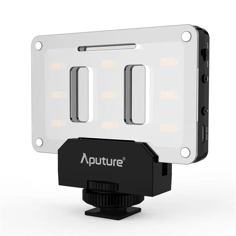 Aputure AL-M9 Pocket LED Video Light on Camera Studio Light Rechargeable Photo Light CRI/TLCI 95 for Canon Wedding Filmmaking - ANKUX Tech Co., Ltd