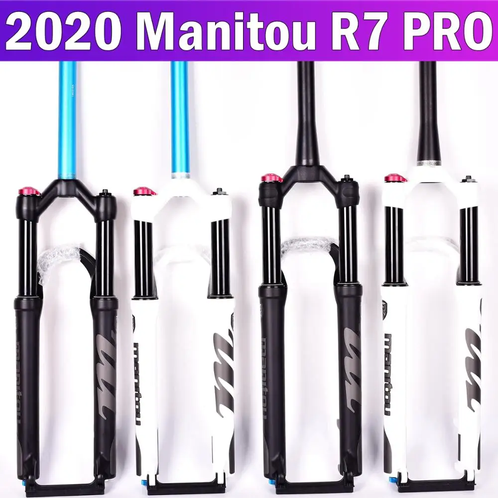 Велосипедная вилка Manitou R7 PRO 26 дюймов 27 5 дюйма матовая черная Подвеска для горного