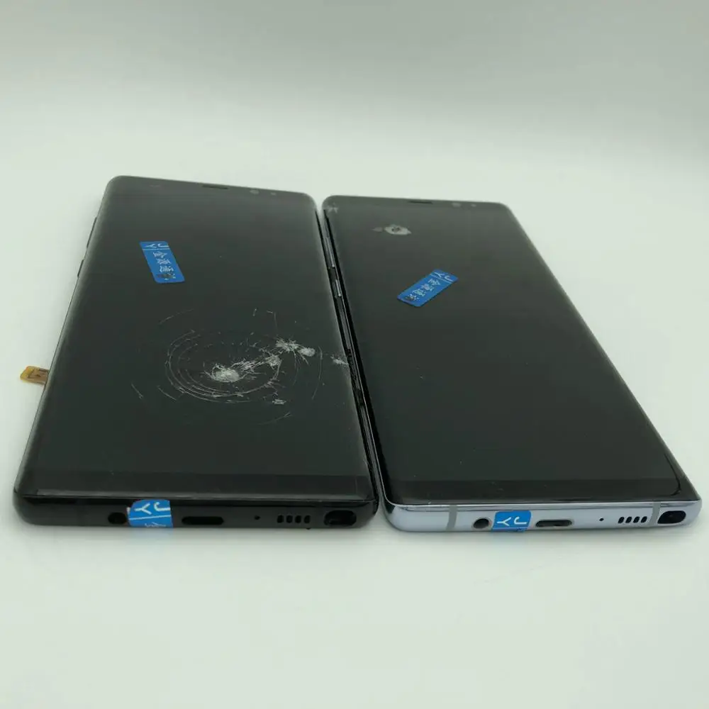 Сломанный ЖК дисплей для Samsung Galaxy Note 8 9 10 Plus практики ремонта отдельной средней