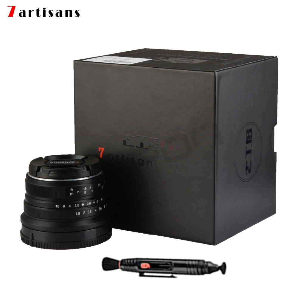 7 ремесленников 25 мм/F1.8 Prime объектив для всех одиночных серий Sony E Mount /Canon EOS M Mount/Fuji