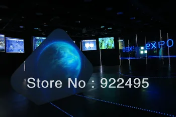 

(On sale!) (1.524mx3m) gray rear projection film(shop window), Holographic Projection screen ---Free shipping