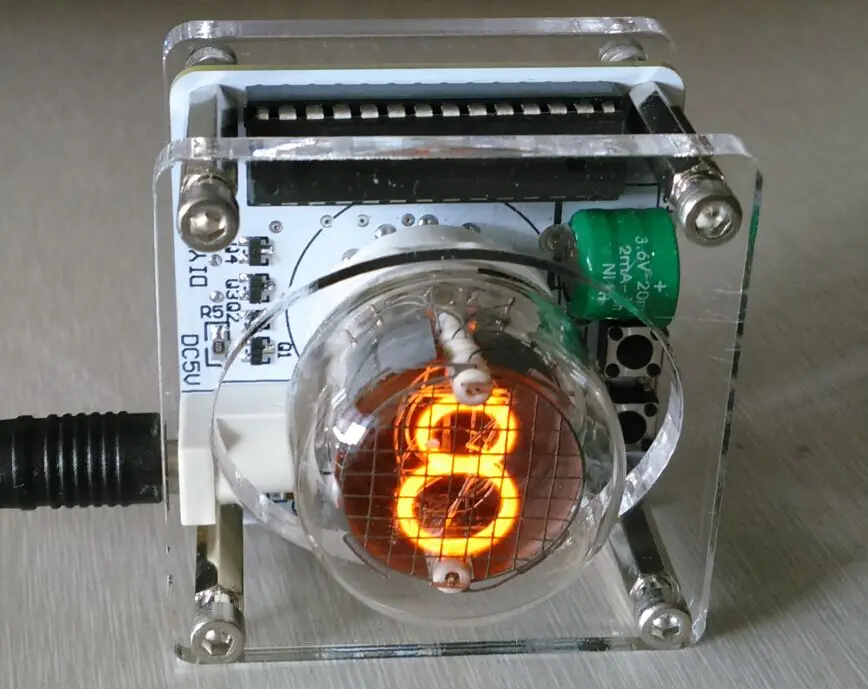 USB однозначные часы Nixie QS30-1 часы с одним словом