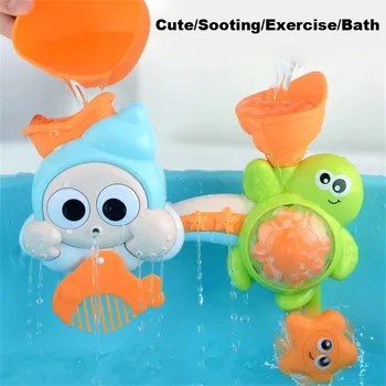 

HIINST Cartoon Baby Bath Toy Bathroom Bathtub Funny Shower Spraying Water Toys 19APR1