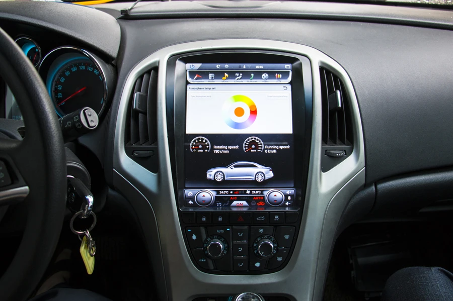 Best Navirider android 7.1 radio tape recorder 4-Core 32gb ROM tesla vertical screen for Opel Astra J CD300 CD400 2011+ headunits BT 0