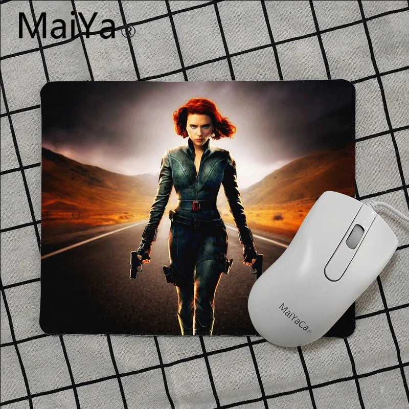 Maiya, высокое качество, Марвел, Черная Вдова, коврик для мыши, геймер, игровые коврики,,, игровой коврик для мыши