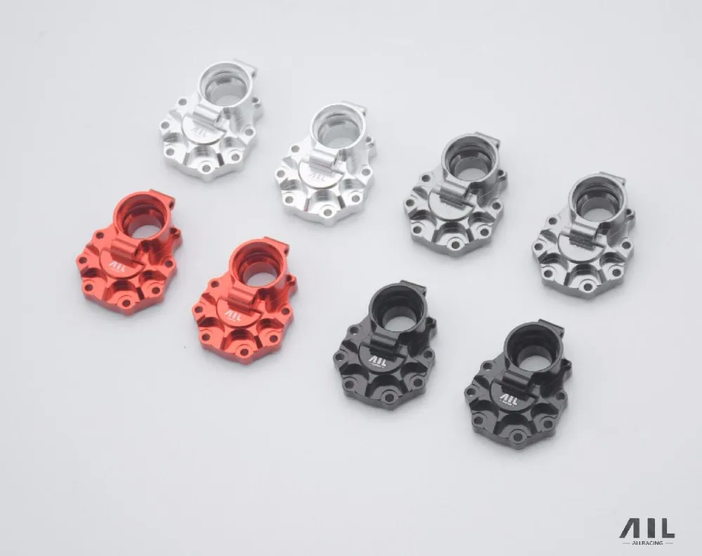 

ALLRC 2pcs 6061 CNC Aluminum alloy Optional upgrade Rear wheel after the cup cover for trax trx-4 crawler rc car parts