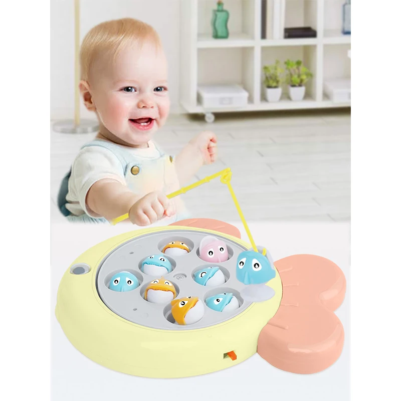 

Baby electric fishing toy kids early education toy electric puzzle girl boy