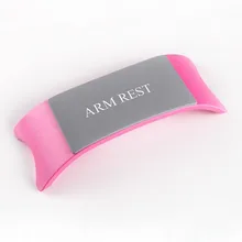 Pro Comfortable Plastic & Silicone Nail art Cushion Pillow Hand Holder Nail Arm Rest Manicure Accessories Tool Equipment
