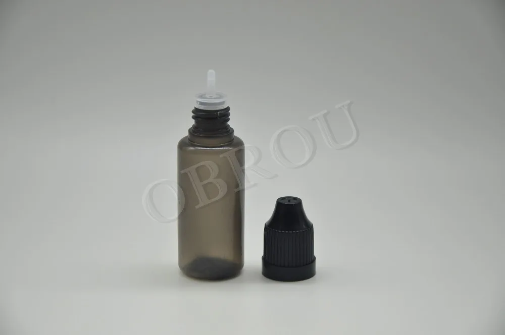 Obrou 200 шт. пустой 30 мл Высокое качество PE пипетки бутылки черный пластик squeeze флаконы pe силиконовый клей бутылки