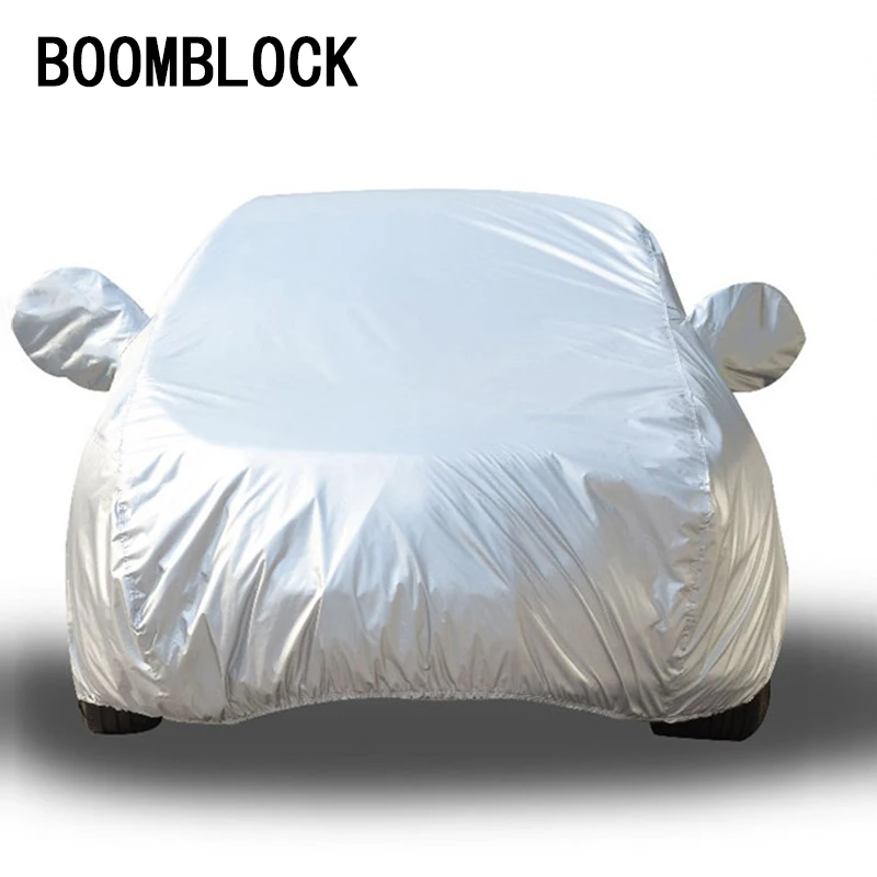 

BOOMBLOCK 1set Sedan XXL Waterproof Dustproof Car covers for Kia K5 K9 Citroen C6 Jaguar XF Peugeot 607 Cadillac CTS Volvo S80