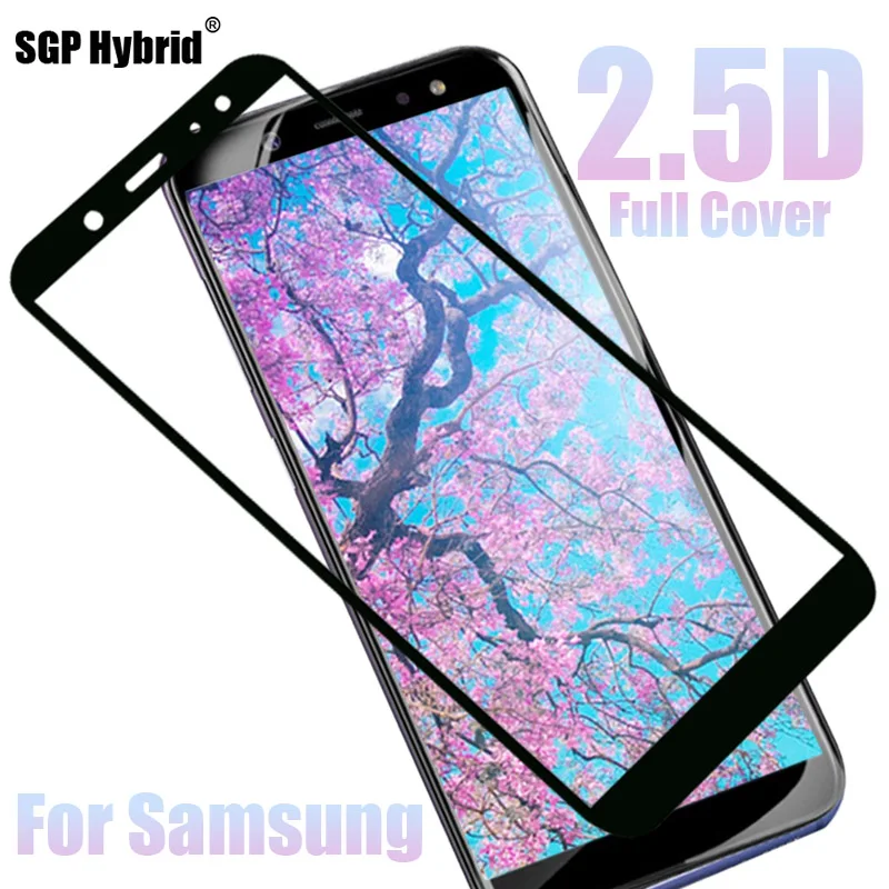 

A6plus Full Cover For Samsung Galaxy A6 plus 2018 Toughed Glasses For Samsung J6 2018 J4 J8 J7 Prime 2018 J600F Protective Film