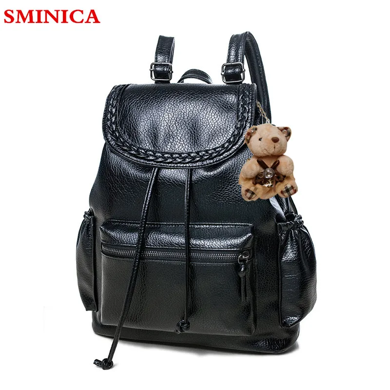 

Fashion Leather Women Backpack Preppy Style Backpack School Bags For Teenager Girls Casual Female Travel Backpackcmochilas mujer