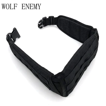 

Men Army Military Camouflage MOLLE Girdle Tactical Outer Waist Padded Belt Multi-Use Equipment Combat Wide Belts