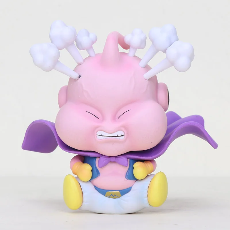 Dragon Ball Z super saiyan Majin Buu girl Boo evil ПВХ фигурка Коллекционная модель DBZ Dragon toy Dragonball - Цвет: Темный хаки