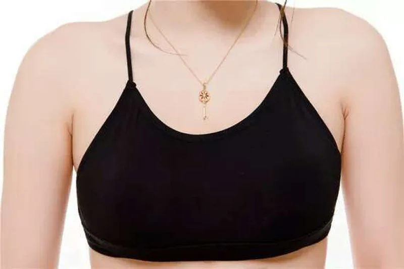 Women Padded Bras Hollow Back Bralette Bra Caged Tank Top (10)
