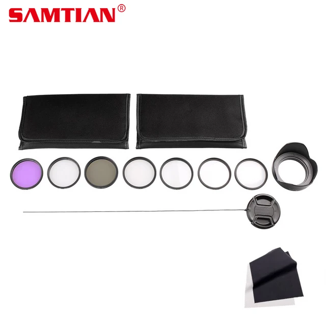 Best Price SAMTIAN 49/52/55/58/62/67/72/77MM UV CPL FLD Lens Filter and Close-Up Macro Accessory Kit for Lenses with a 52mm Filter Size Best Price SAMTIAN 49/52/55/58/62/67/72/77MM UV CPL FLD Lens Filter and Close-Up Macro Accessory Kit for Lenses with a 52mm Filter Size