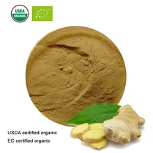 USDA и EC сертифицированный органический имбирь экстракт корня 10:1