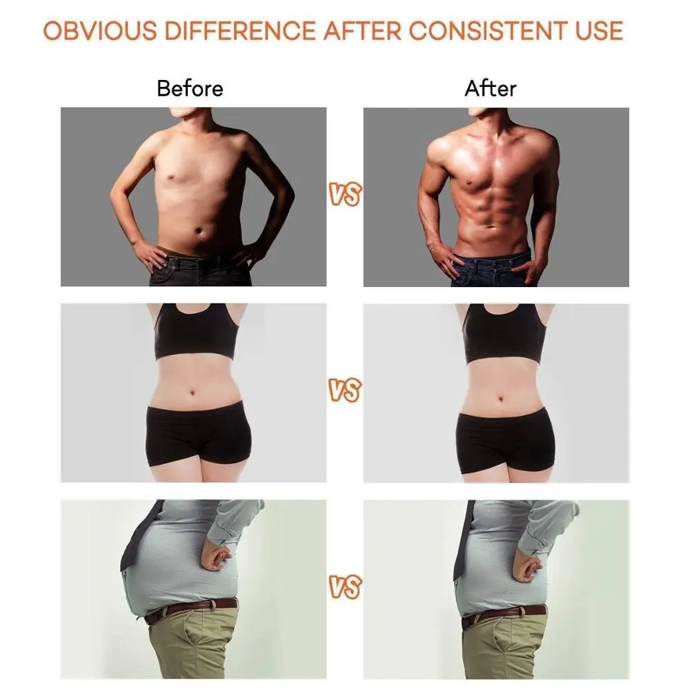 Беспроводной стимулятор мышц EMS умный фитнес тренажер для брюшного пресса