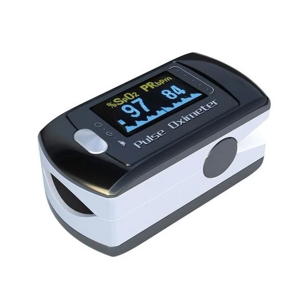

Finger Pulse Oximeter Portable Fingertip Pulsioximetro a Finger SPO2 PR Oximetro Digital CMS50ED Monitor