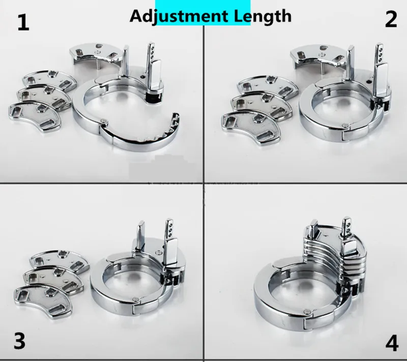 Регулируемые по длине мужские Невидимые трусики с замком для пениса из нержавеющей стали клетка для пениса и устройство целомудрия для геев вес трусы