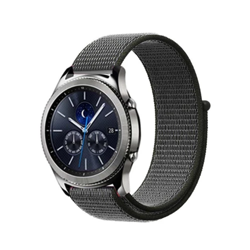 22 мм/20 мм huawei watch gt 2 ремешок для samsung galaxy watch 46 мм 42 мм gear S3 Frontier active 2 40 мм 44 мм S2 amazfit ремешок Bip - Цвет ремешка: 14-dark olive