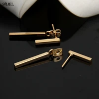 2025 New Fashion Simple T Bar Drop Earrings 3