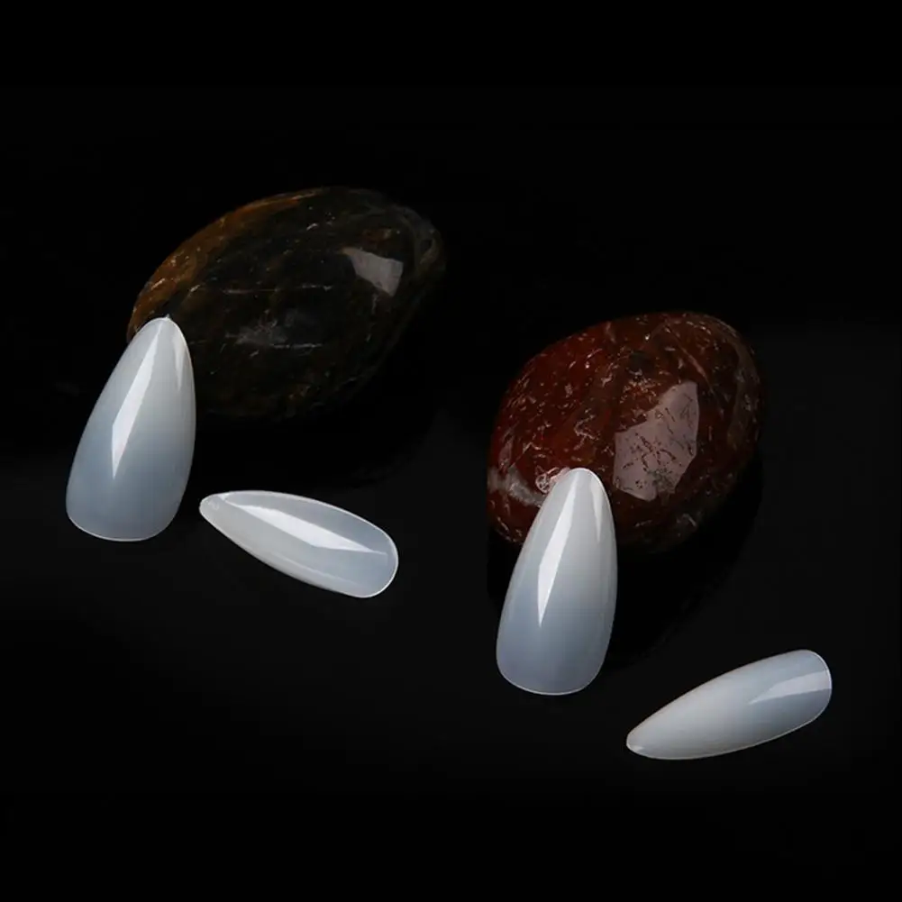 

504Pcs Professional Traceless Salon Art Fake Tips Full Cover Artificial Nails Beayty New