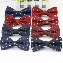 Узор Мужской галстук-бабочка смокинг общие вечерние Бабочка Жаккард галстук-бабочка 100 цветов, 500 шт