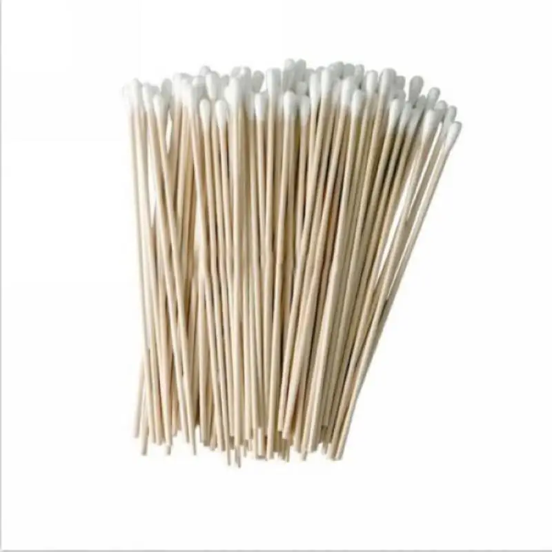 100pcs  Women Makeup Cotton Swabs Cotton Buds Make Up Wood Sticks Nose Ears Cleaning Microbrush Cosmetics Health Care
